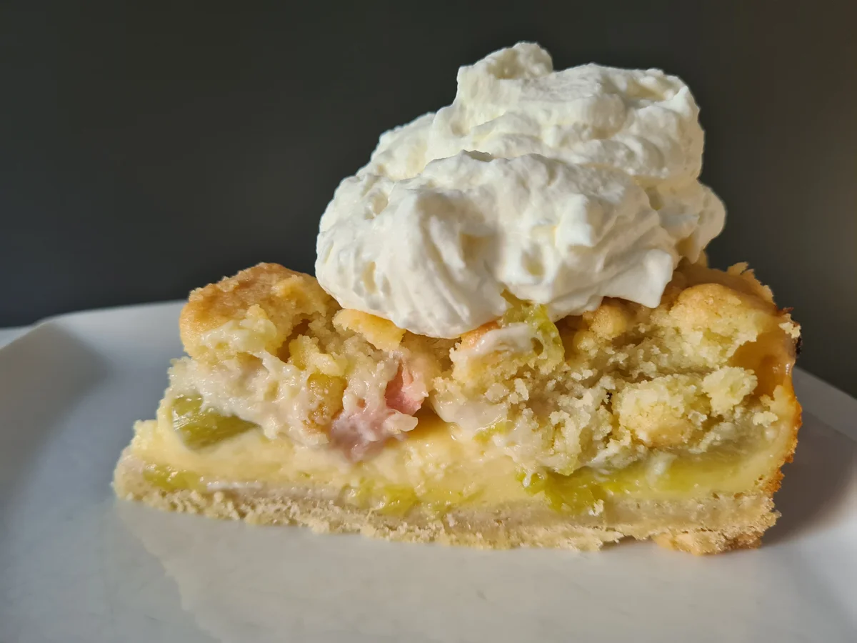 Rhabarberkuchen mit Vanillecreme - Rezept - Bild Nr. 14026