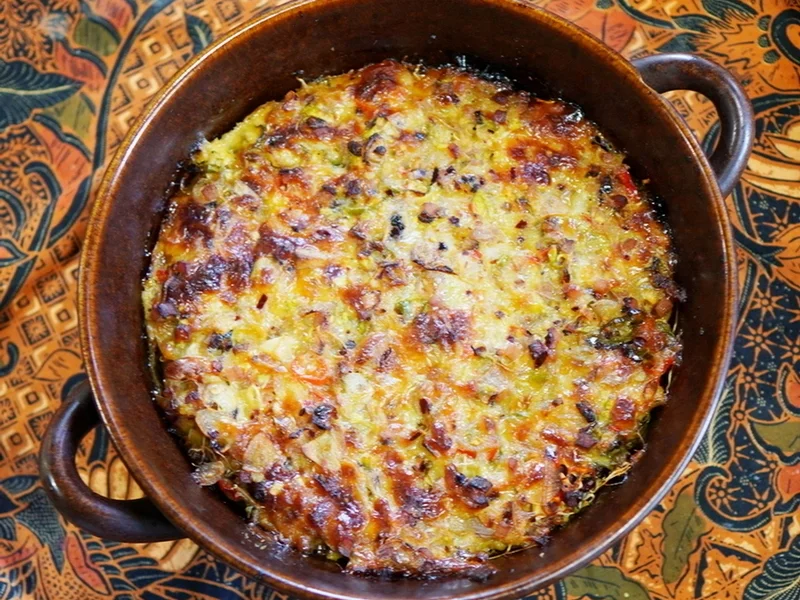 Fusilli-Zucchini-Auflauf alla Francesca - Rezept - Bild Nr. 14029