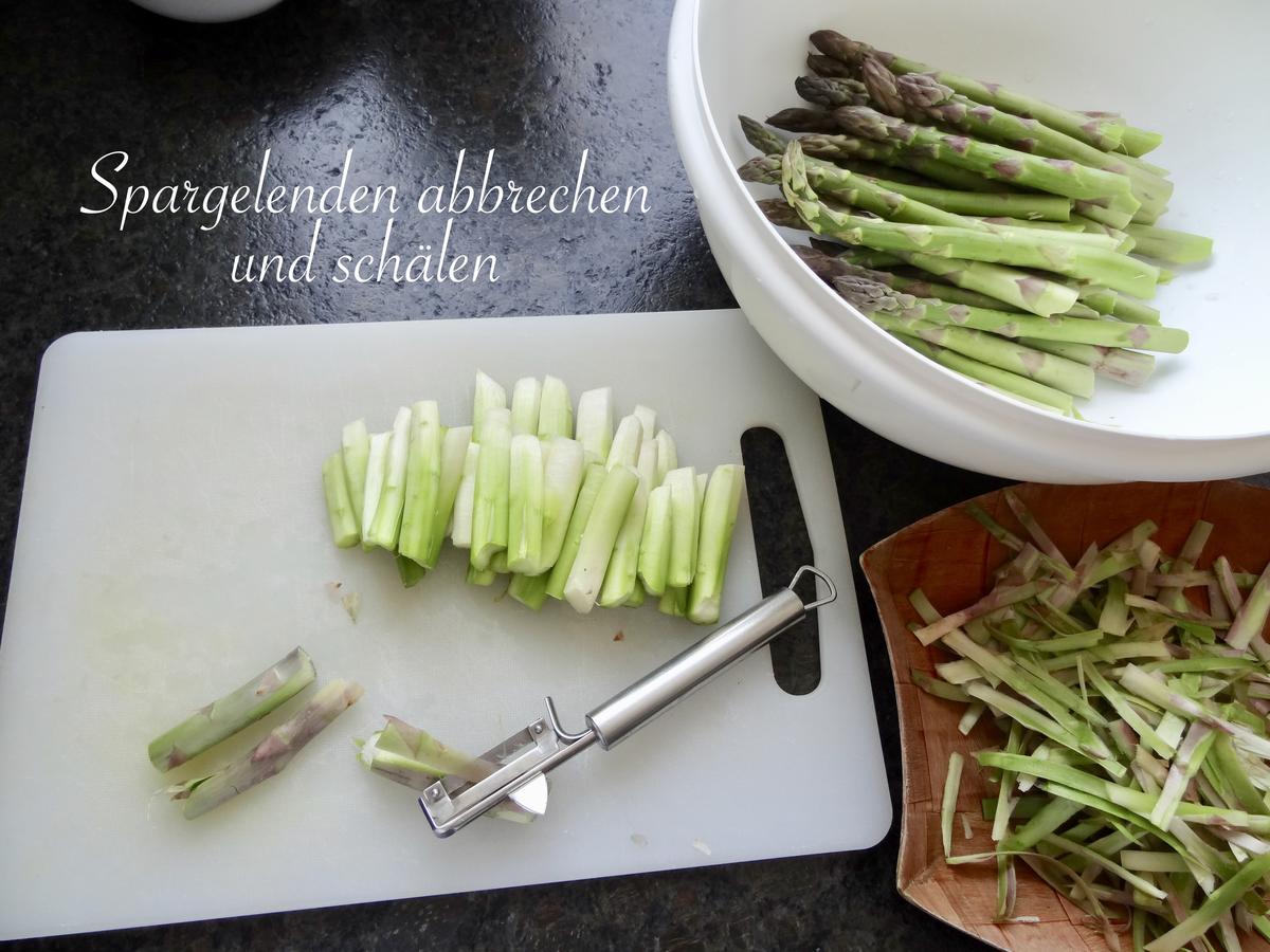 Zitronen Hühnchen mit Tagliatelle, Spargel & Spargelcremesauce - Rezept - Bild Nr. 14028