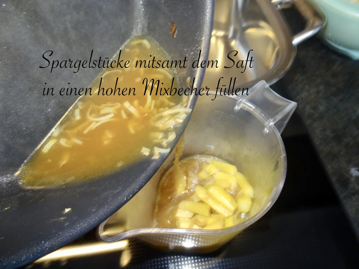 Zitronen Hühnchen mit Tagliatelle, Spargel & Spargelcremesauce - Rezept - Bild Nr. 14033