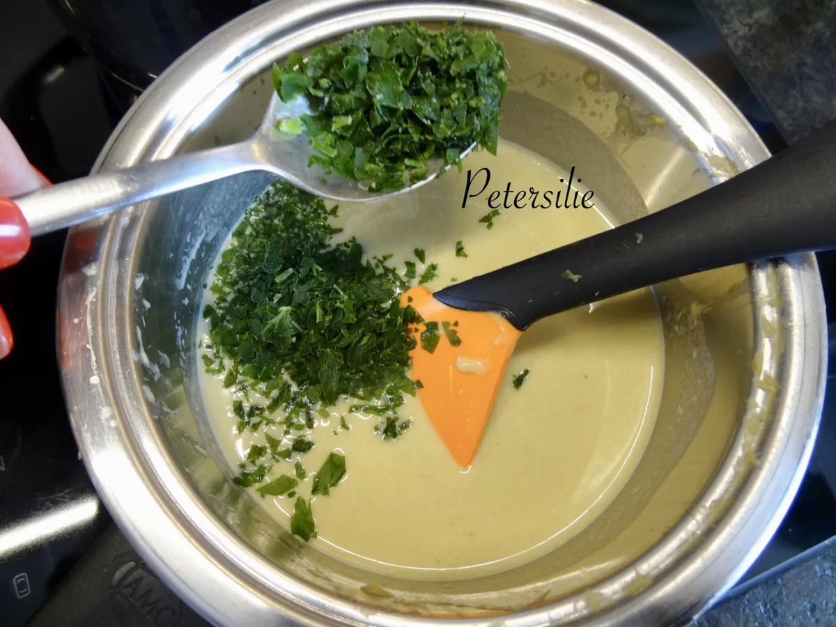 Zitronen Hühnchen mit Tagliatelle, Spargel & Spargelcremesauce - Rezept - Bild Nr. 14041