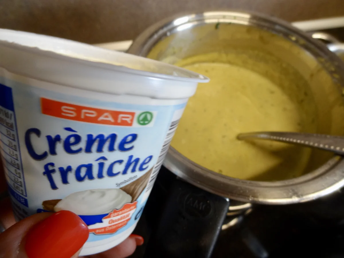 Zitronen Hühnchen mit Tagliatelle, Spargel & Spargelcremesauce - Rezept - Bild Nr. 14027