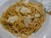 Rezept: Nudeln mit Tomaten-Chili-Pesto Bild Nr. 14047 Nudeln mit Tomaten-Chili-Pesto - Rezept - Bild Nr. 14047