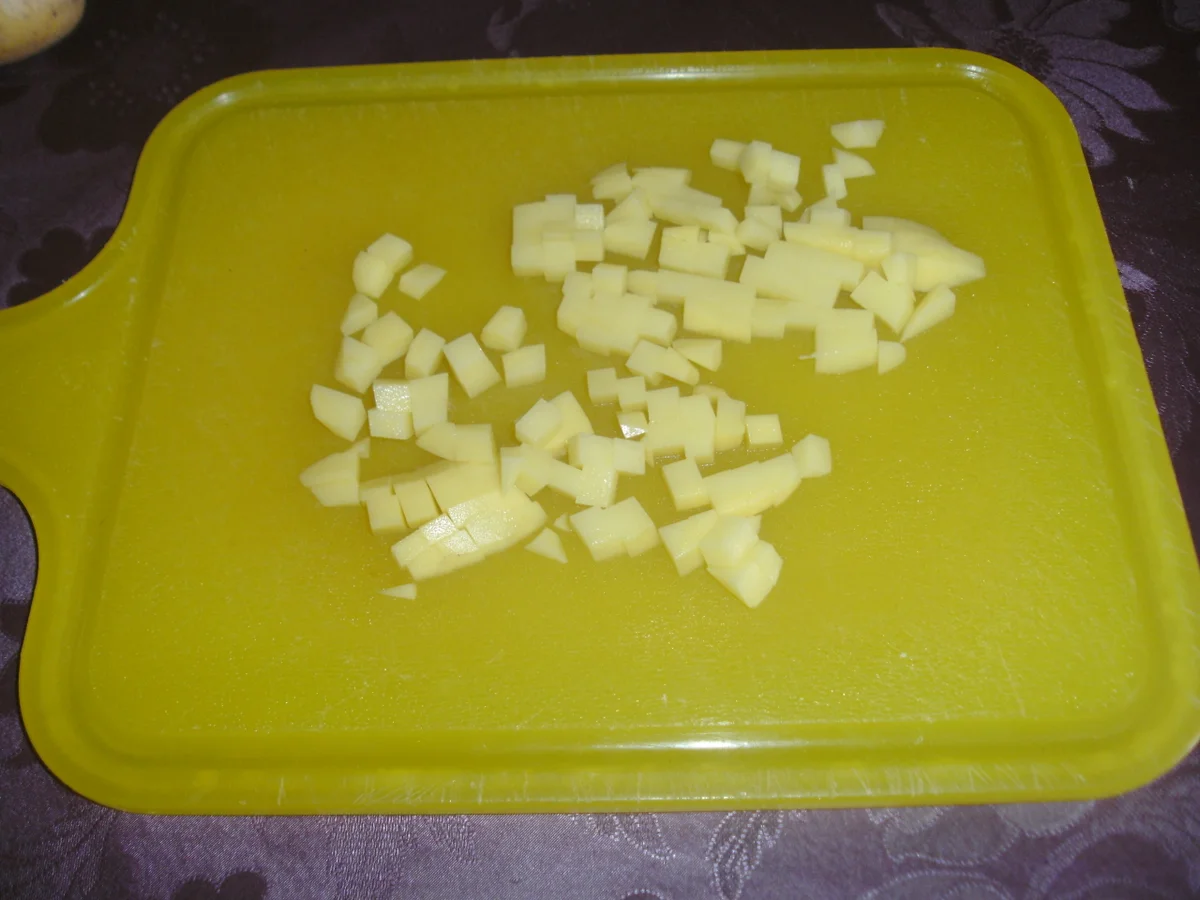 Grünkernbällchen auf Kartoffel-Spinat-Risotto - Rezept - Bild Nr. 14049