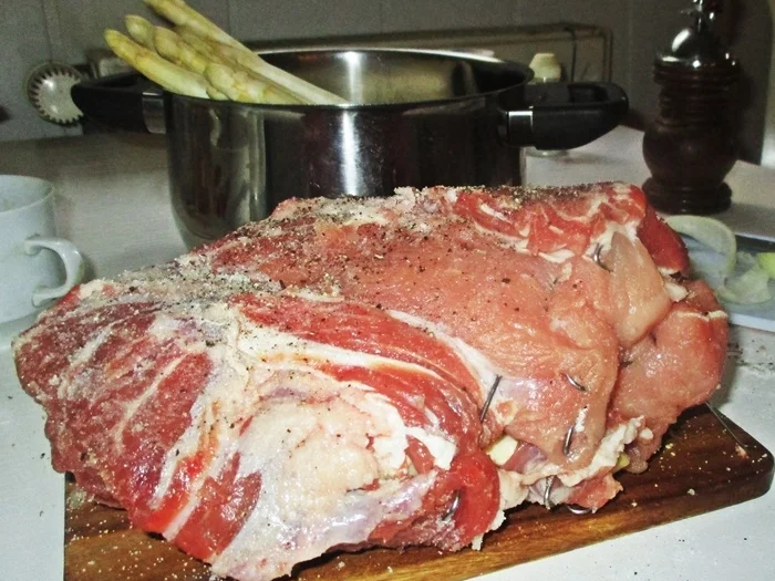 Rezept: Mein Spargelbraten Bild Nr. 14052 Mein Spargelbraten - Rezept - Bild Nr. 14052