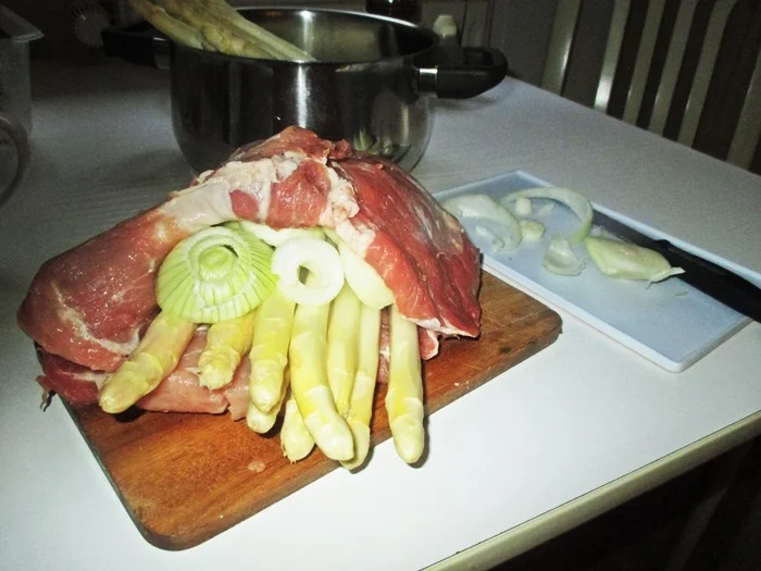 Rezept: Mein Spargelbraten Bild Nr. 14053 Mein Spargelbraten - Rezept - Bild Nr. 14053