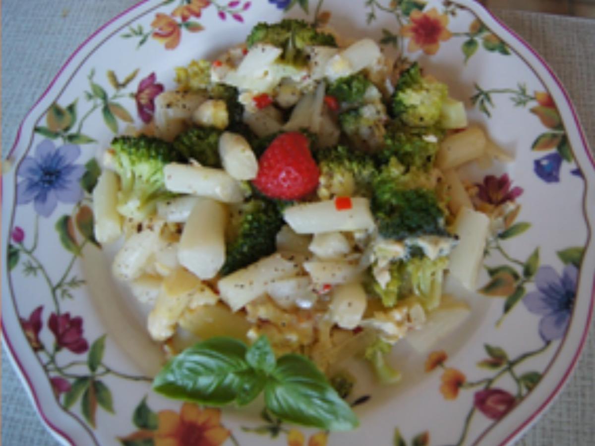 Spargel-Brokkoli-Omelett - Rezept - Bild Nr. 2