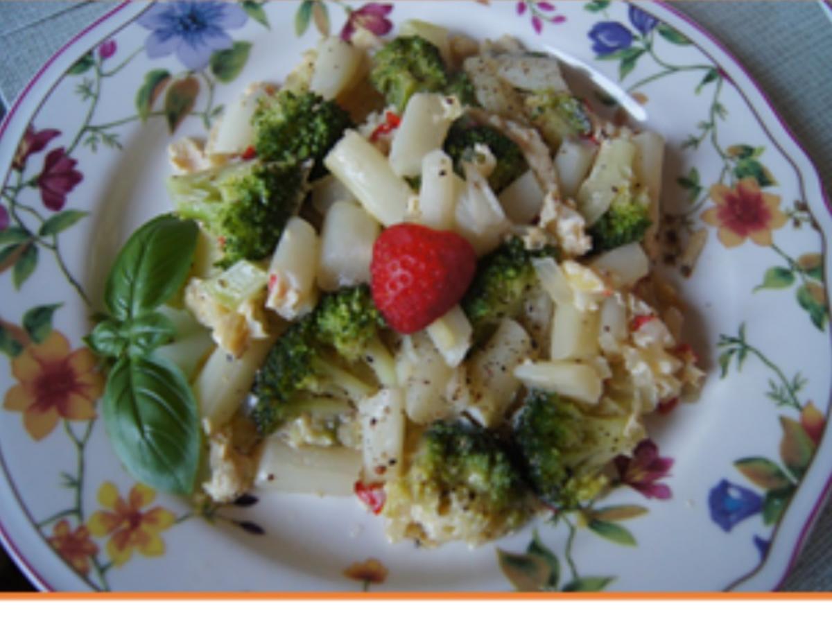 Spargel-Brokkoli-Omelett - Rezept - Bild Nr. 12