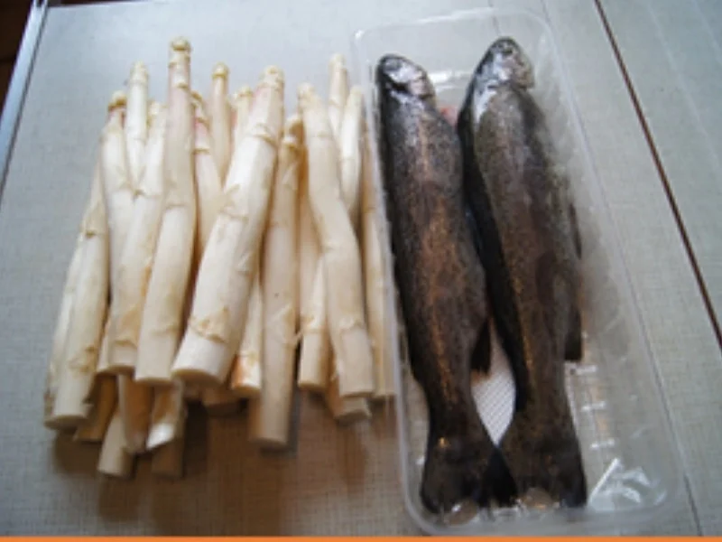 Forelle Müllerin Art mit Spargel - Rezept - Bild Nr. 3