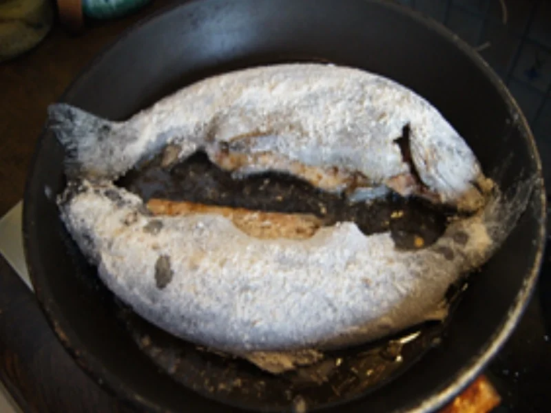 Forelle Müllerin Art mit Spargel - Rezept - Bild Nr. 6