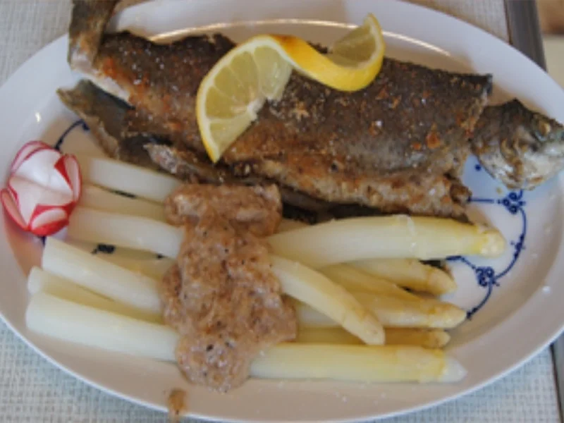 Forelle Müllerin Art mit Spargel - Rezept - Bild Nr. 10