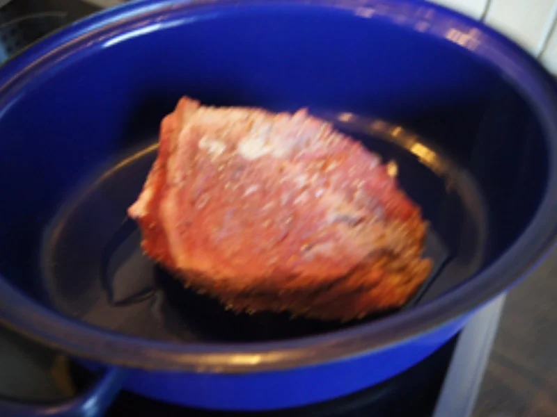 Pulled Beef mit pikanter Sauce und Spargel - Rezept - Bild Nr. 14067