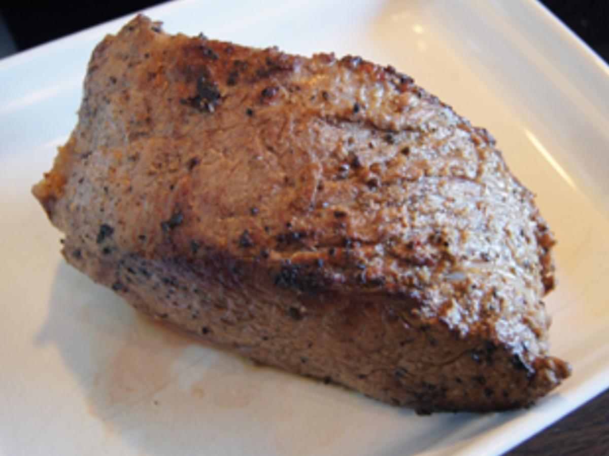 Pulled Beef mit pikanter Sauce und Spargel - Rezept - Bild Nr. 14070
