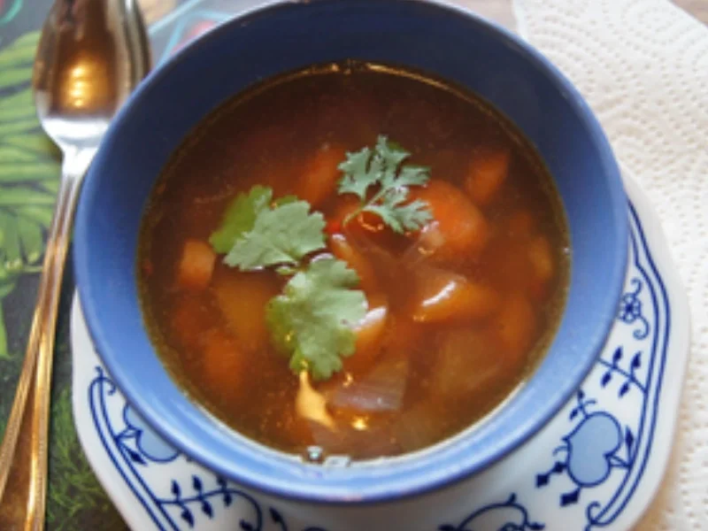 Schweinefilet-Gemüse-Kartoffel-Suppe - Rezept - Bild Nr. 14064