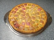 Rezept: Rhabarbertorte Bild Nr. 2 Rhabarbertorte - Rezept - Bild Nr. 2