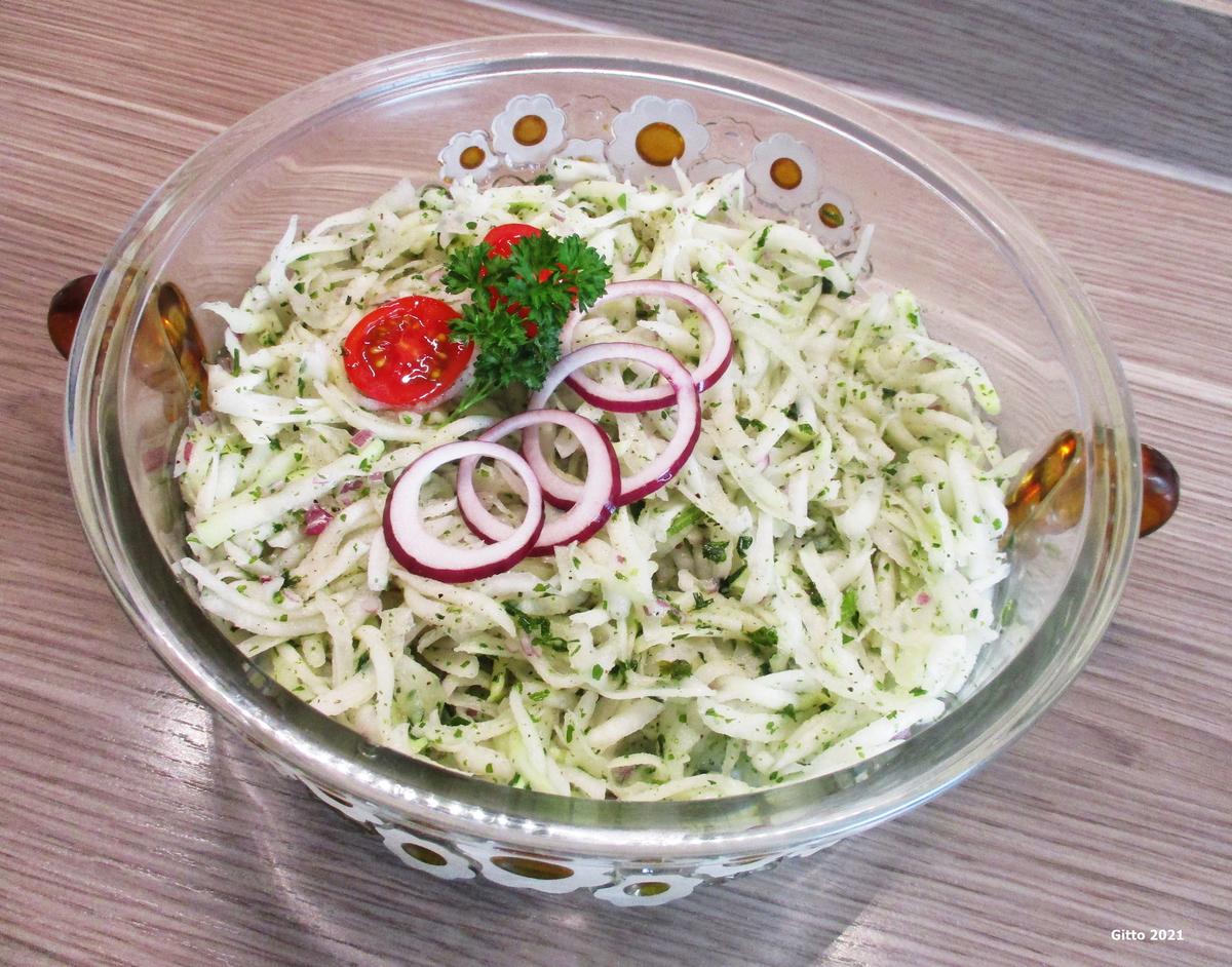 Kohlrabi-Salat nach meiner Art - Rezept - Bild Nr. 14070