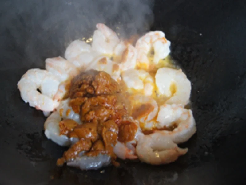 Rezept: Singapur Laksa mit Garnelen und Mie-Nudeln Bild Nr. 14082 Singapur Laksa mit Garnelen und Mie-Nudeln - Rezept - Bild Nr. 14082