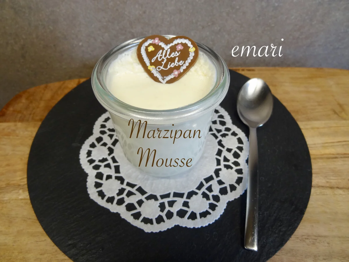 Rezept: Marzipan Mousse - blitzschnell zubereitet Bild Nr. 14101 Marzipan Mousse - blitzschnell zubereitet - Rezept - Bild Nr. 14101