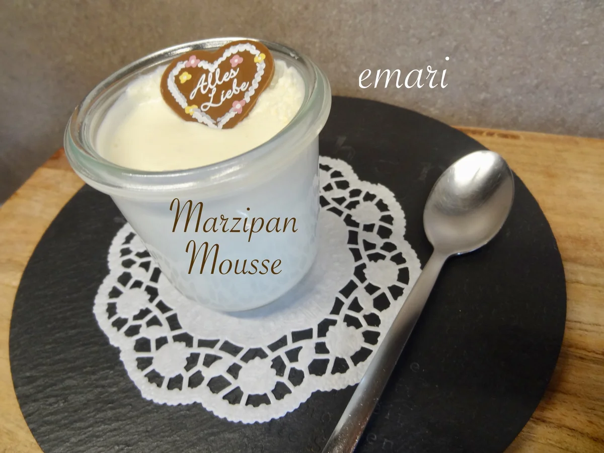 Rezept: Marzipan Mousse - blitzschnell zubereitet Bild Nr. 14103 Marzipan Mousse - blitzschnell zubereitet - Rezept - Bild Nr. 14103