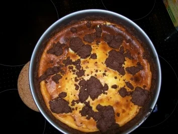 Käse - Streuselkuchen - Rezept