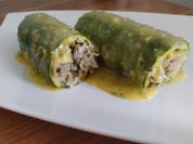 Gefüllte Zucchini mit Zitronen-Bechamelsauce - Rezept - Bild Nr. 14078