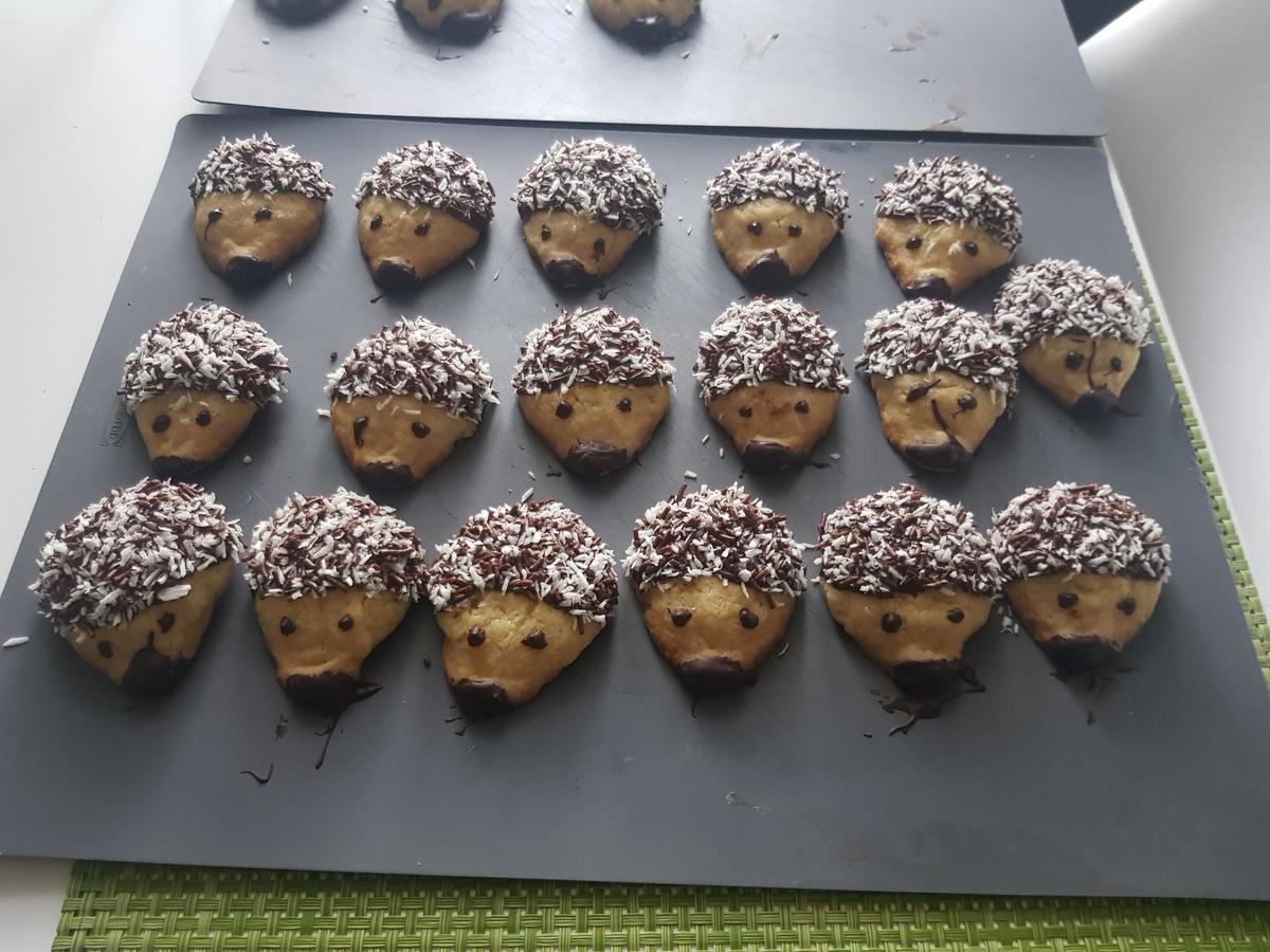 Igel- und Dino-Cookies - Rezept - Bild Nr. 14102