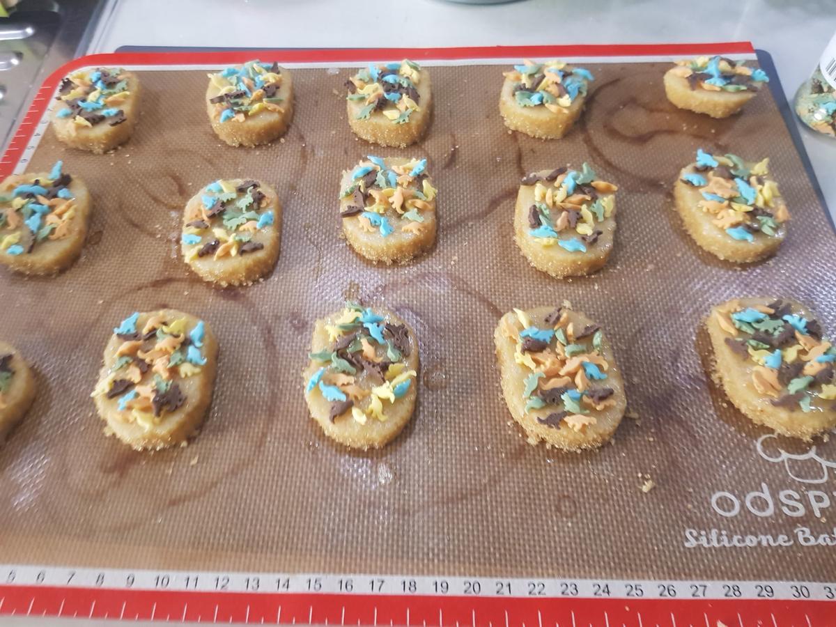 Igel- und Dino-Cookies - Rezept - Bild Nr. 14107