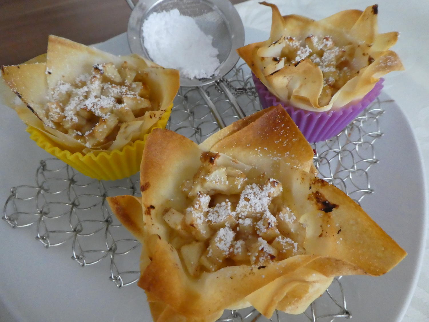 Apfelstrudel-Muffins - Rezept mit Bild - kochbar.de