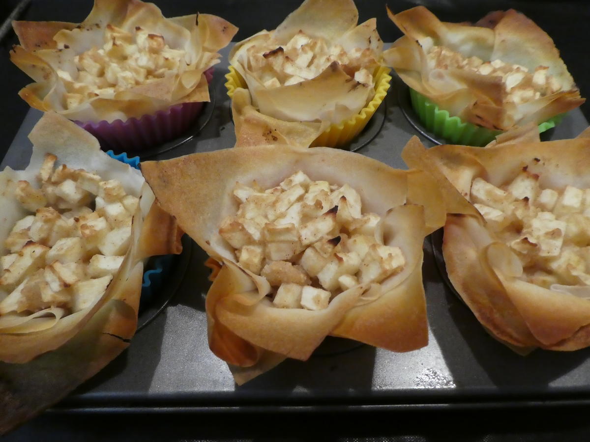 Apfelstrudel-Muffins - Rezept - Bild Nr. 14113