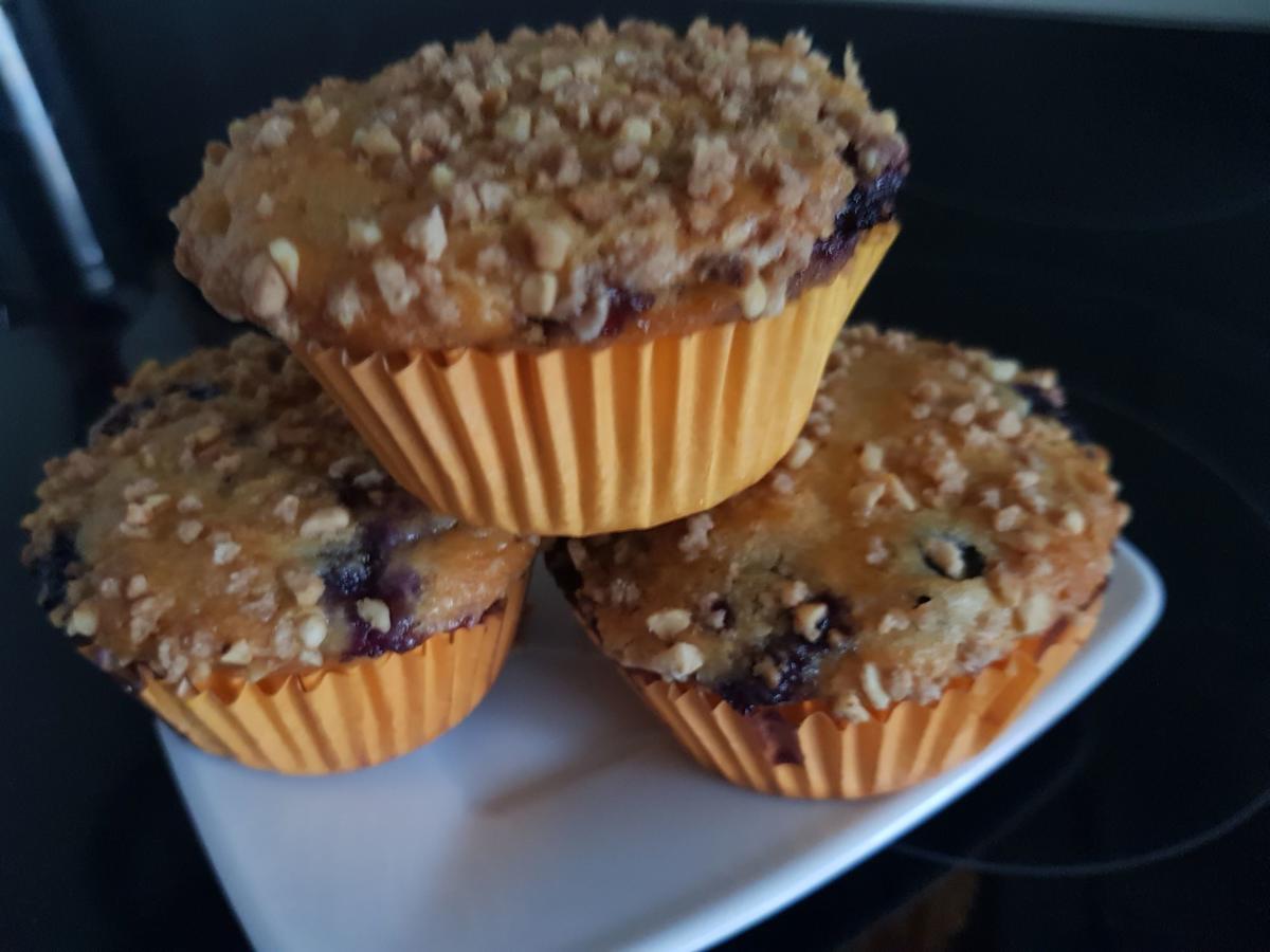 Joghurt-Heidelbeer-Muffins - Rezept - Bild Nr. 14101