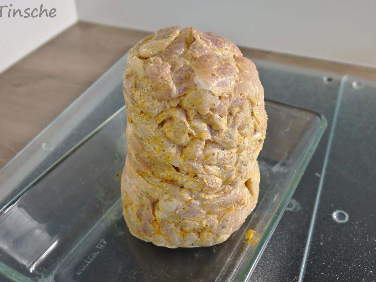 Rezept: Hähnchen-Döner-Spieß Bild Nr. 14105 Hähnchen-Döner-Spieß - Rezept - Bild Nr. 14105