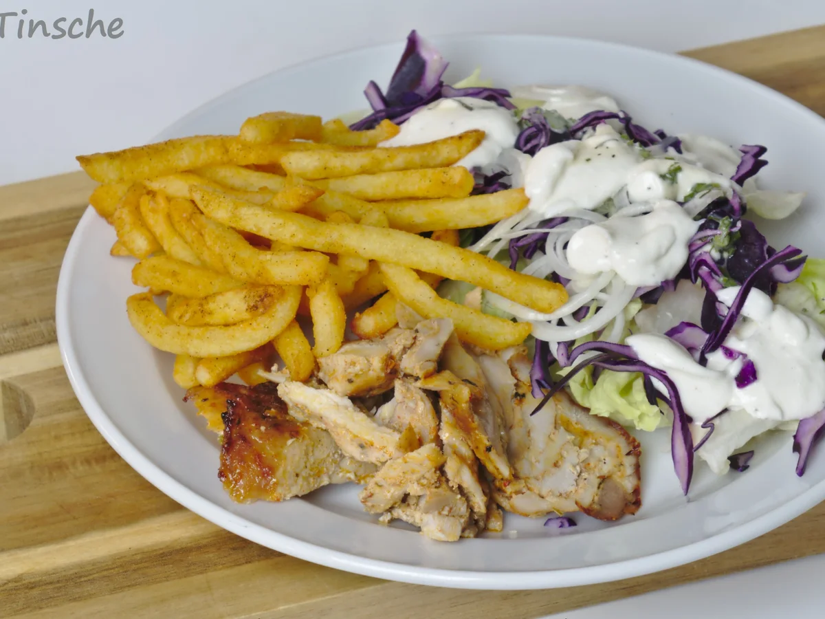 Rezept: Hähnchen-Döner-Spieß Bild Nr. 14113 Hähnchen-Döner-Spieß - Rezept - Bild Nr. 14113