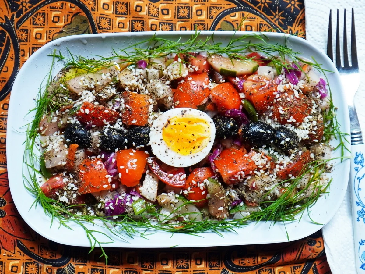 Rezept: Griechischer Herbstsalat Apollo Bild Nr. 14101 Griechischer Herbstsalat Apollo - Rezept - Bild Nr. 14101