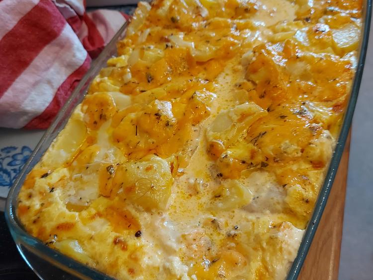 Kartoffel- Spargel -Gratin - einfach - von Bettina76