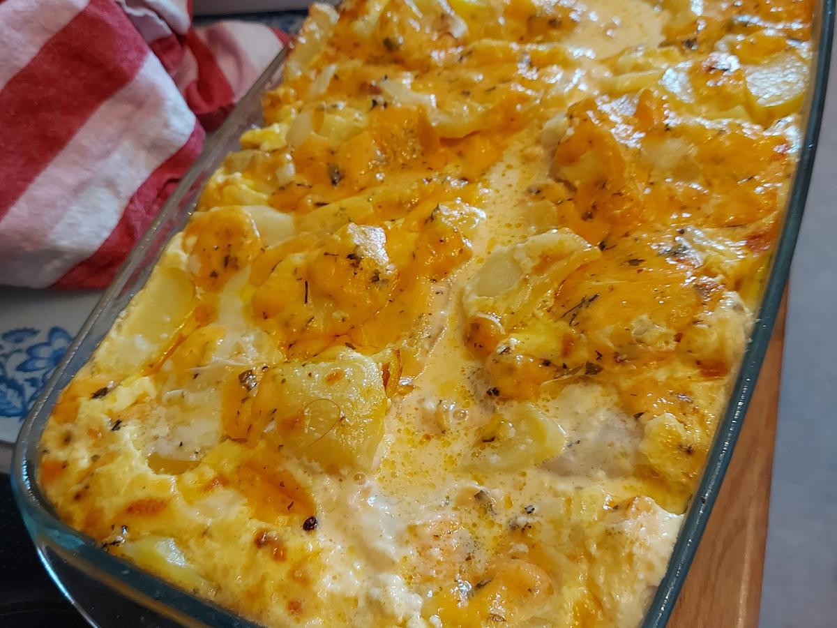 Kartoffel- Spargel -Gratin - Rezept mit Bild - kochbar.de