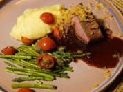 Lamm | Jus | Grüner Spargel | Artischocke | Kartoffel - Rezept - Bild Nr. 14105