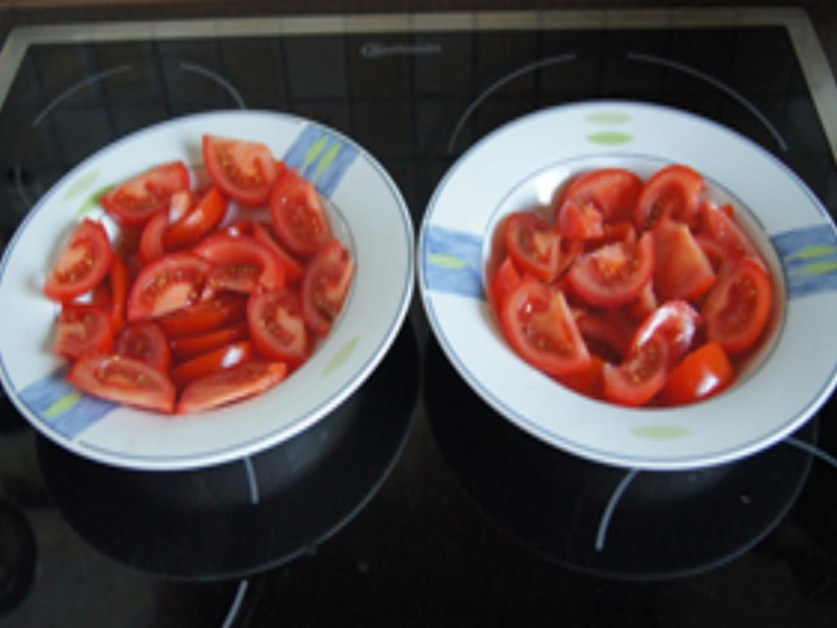 Herzhafter Tomaten-Mozzarella-Salat - Rezept - Bild Nr. 5