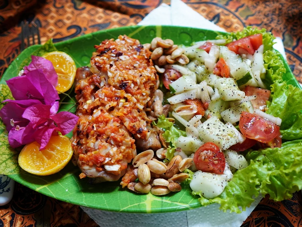 Würzige, indonesische Hähnchenoberschenkel vom Blech - Rezept - Bild Nr. 14105