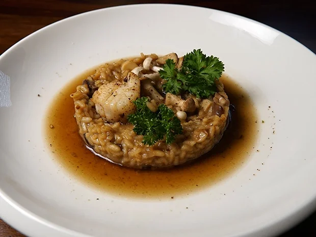 Japanisches Pilzrisotto * Jakobsmuschel * Umami - Rezept - Bild Nr. 2