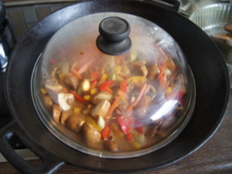 Rezept: Chinesischer Hähnchen-Gemüse-Wok mit Jasmin-Reis Bild Nr. 14128 Chinesischer Hähnchen-Gemüse-Wok mit Jasmin-Reis - Rezept - Bild Nr. 14128