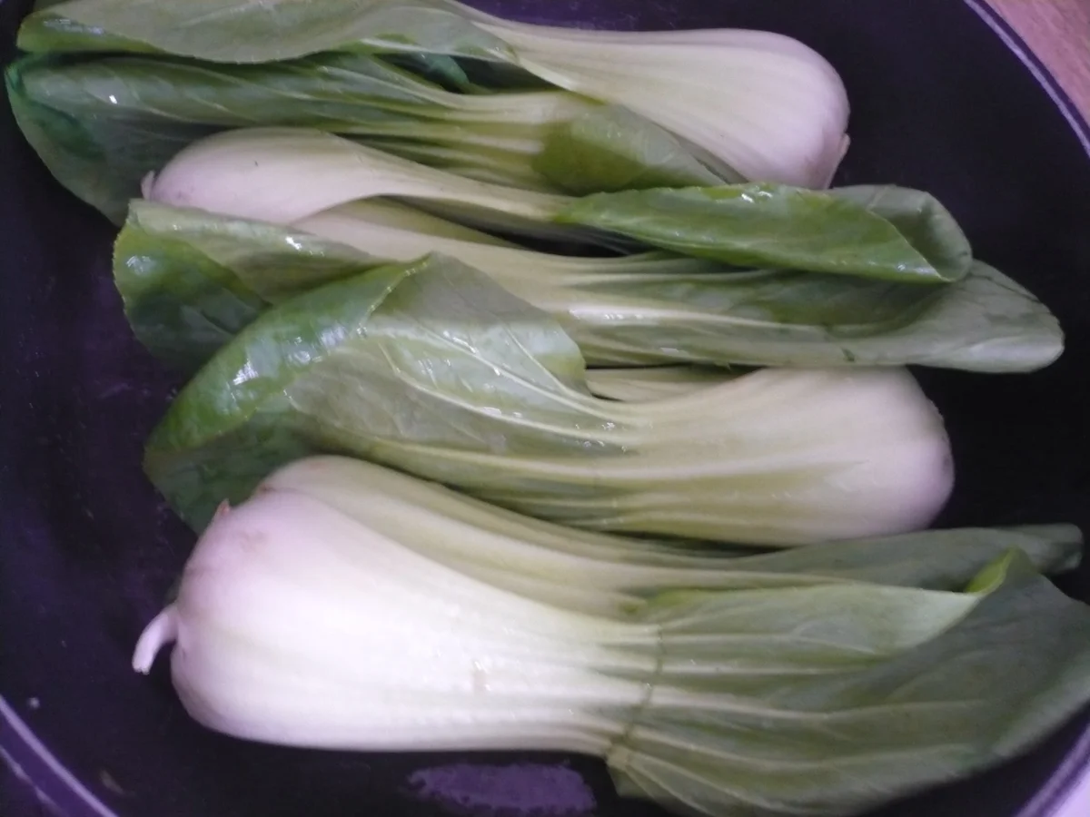 Rezept: Pak Choi mit Knoblauch Bild Nr. 6 Pak Choi mit Knoblauch - Rezept - Bild Nr. 6