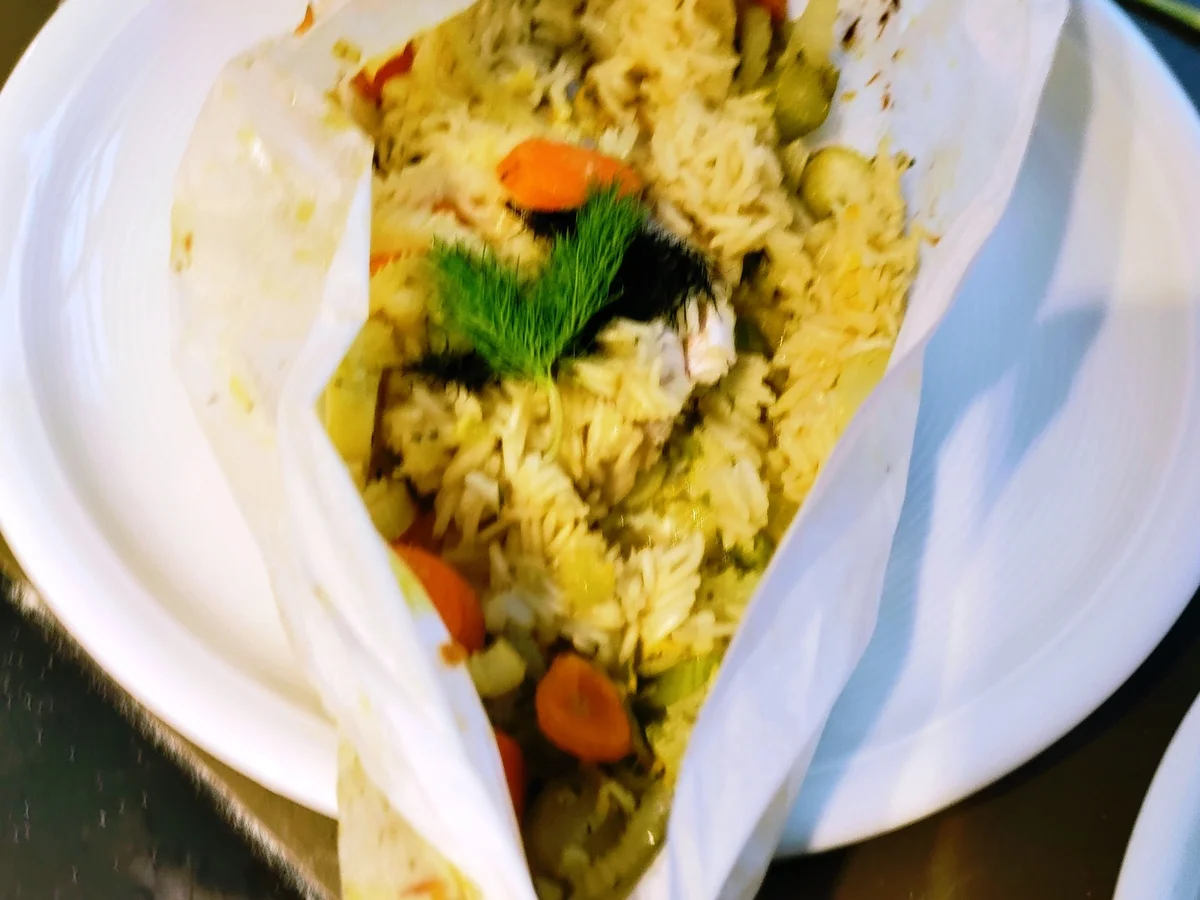 Rezept: Fisch in Pergament Bild Nr. 18 Fisch in Pergament - Rezept - Bild Nr. 18