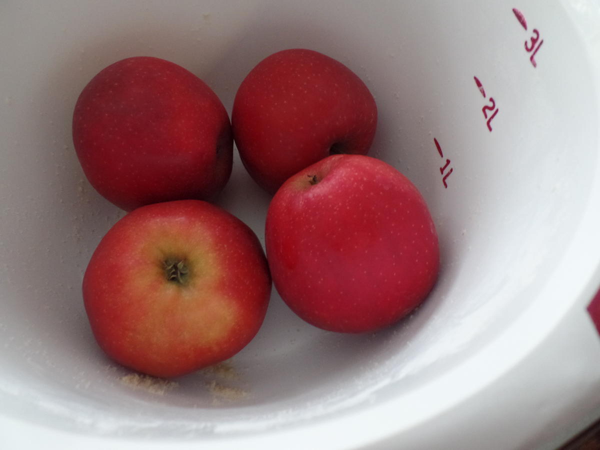 Apfel-Marzipan-Blechkuchen - Rezept - Bild Nr. 14118