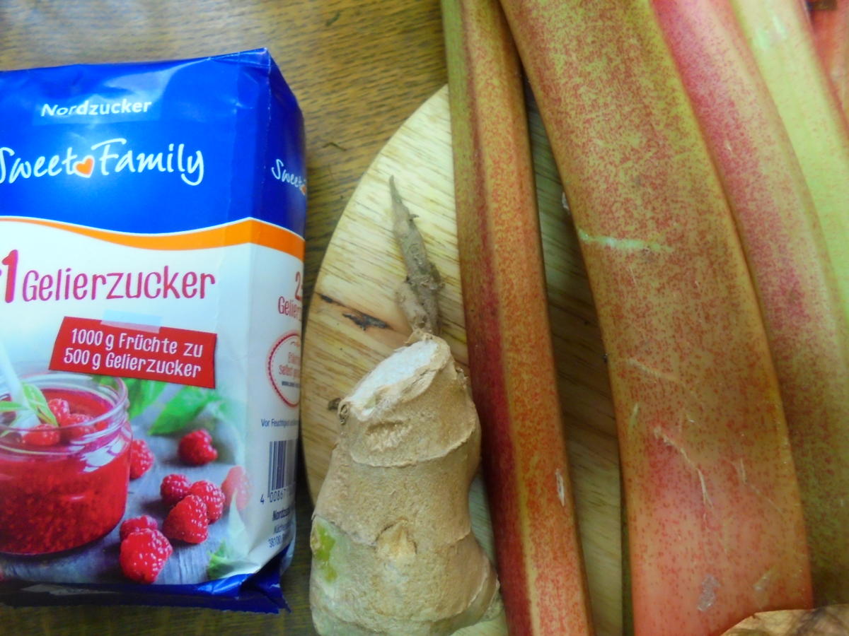Rharbarber-Apfel Konfitüre - Rezept mit Bild - kochbar.de