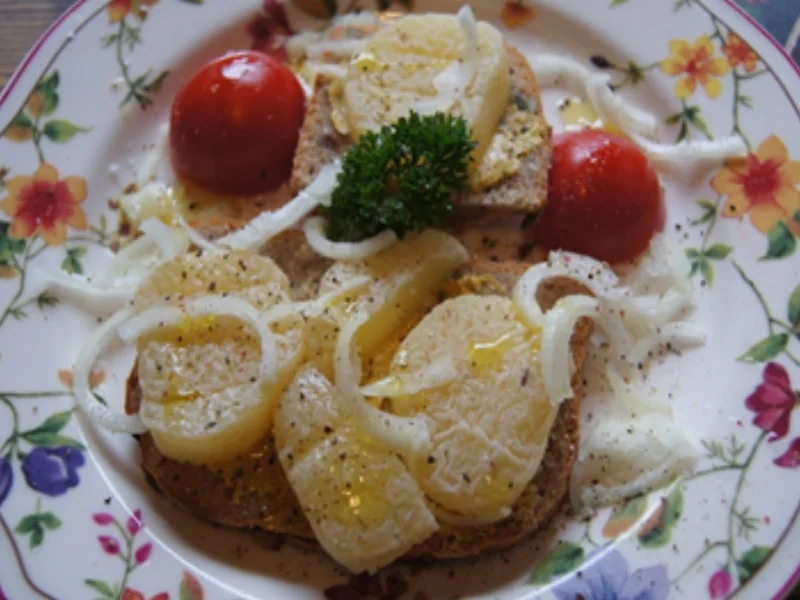 Rezept: Harzkäsebrot Bild Nr. 3 Harzkäsebrot - Rezept - Bild Nr. 3