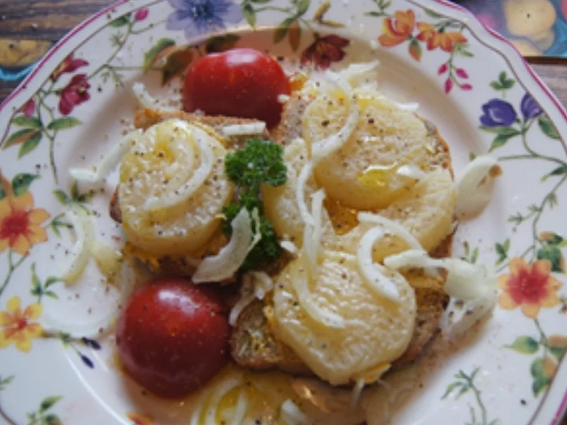 Rezept: Harzkäsebrot Bild Nr. 2 Harzkäsebrot - Rezept - Bild Nr. 2