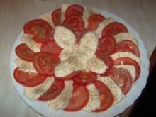 Tomate-Mozzarella-Teller - Rezept