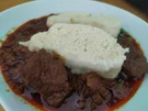 Schwarzbiergulasch mit Böhmischen Hefeklößen - Rezept - Bild Nr. 14133