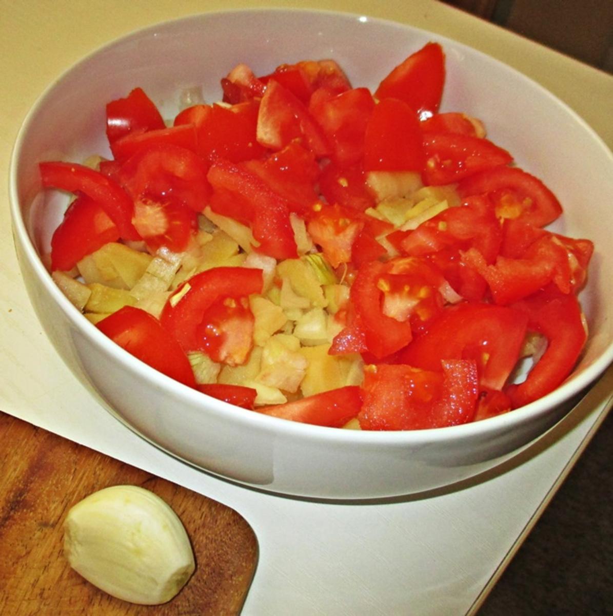 Gegrilltes mit Tomaten-Kartoffelsalat - Rezept - Bild Nr. 8
