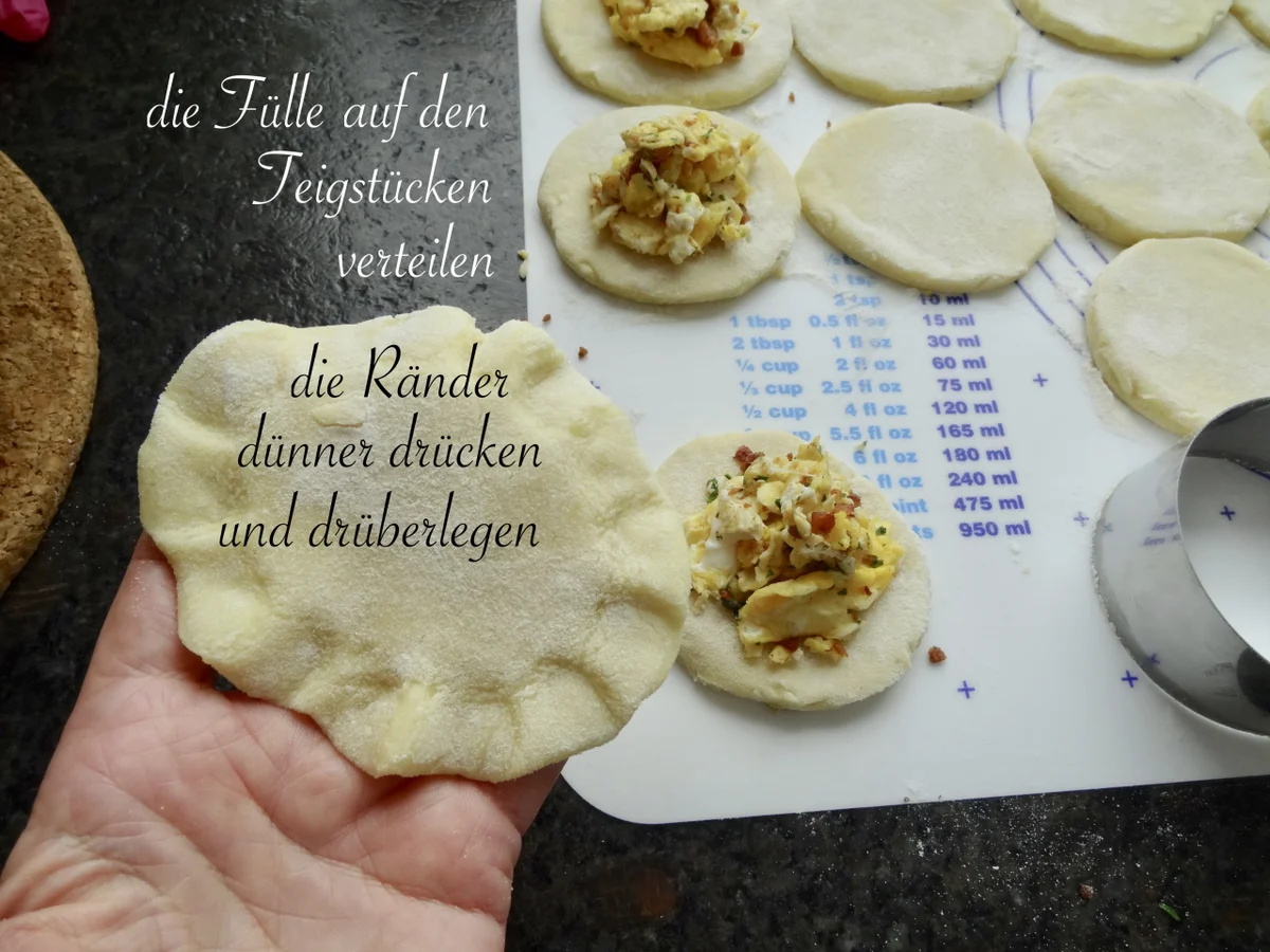 Rezept: Mostviertler "Eierspeis Tatschgerl" mit Knusper Grammeln Bild Nr. 14134 Mostviertler "Eierspeis Tatschgerl" mit Knusper Grammeln - Rezept - Bild Nr. 14134